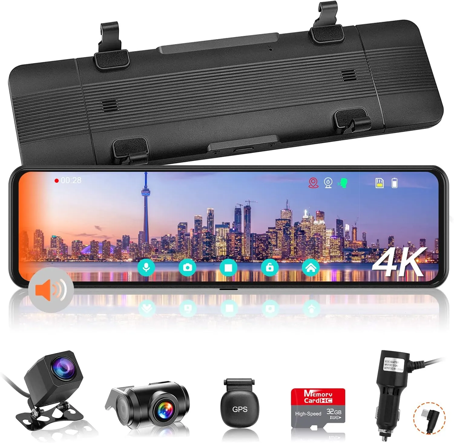 VANBAR DC209の本体と付属品