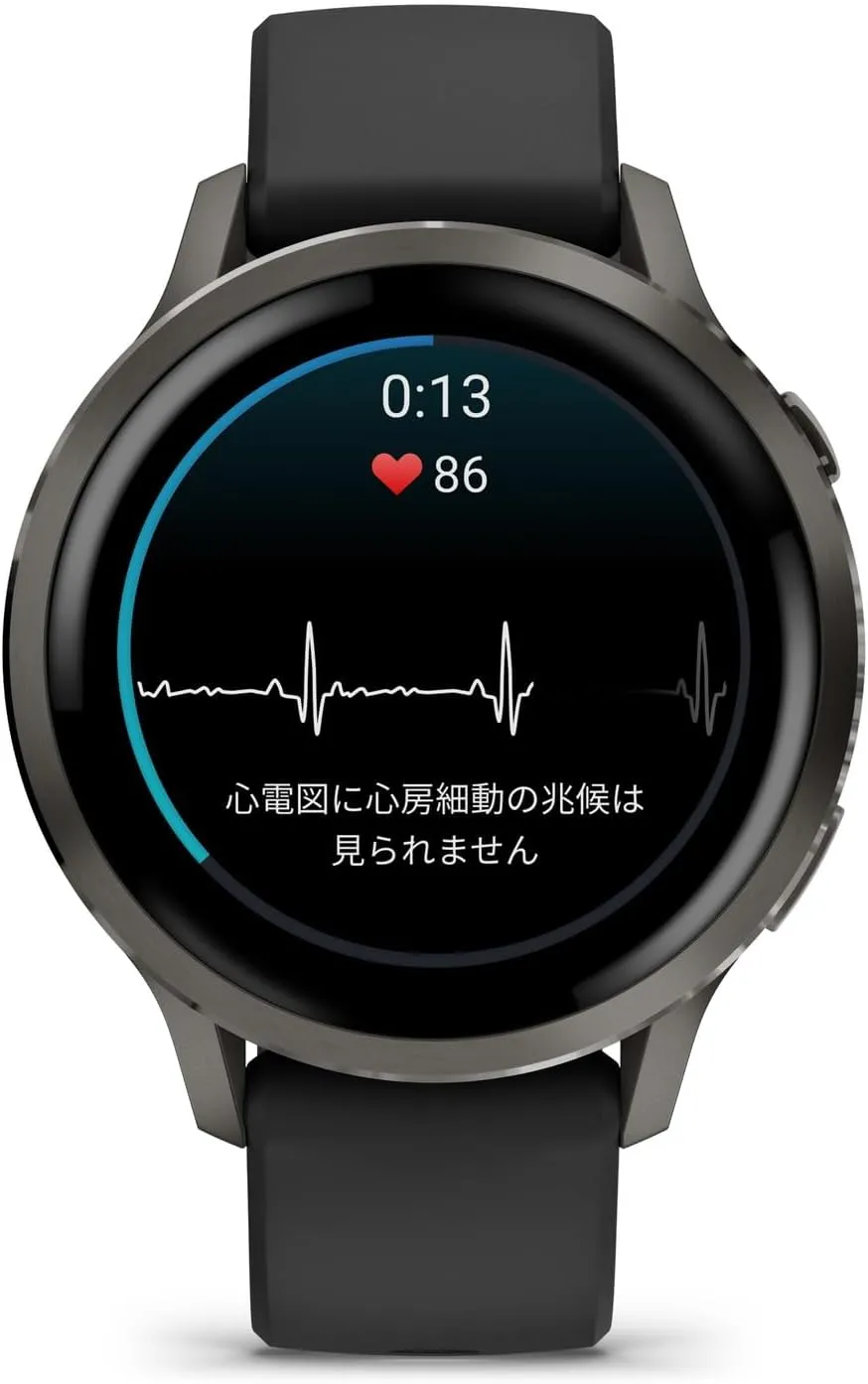 GARMIN Venu 4 心電図機能